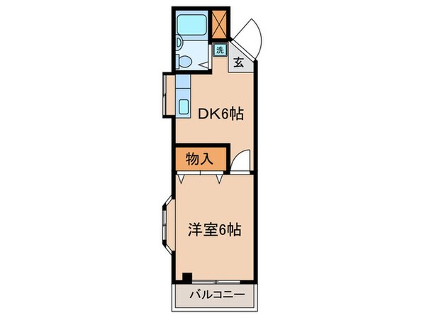 グレ－ス・ハイツの物件間取画像